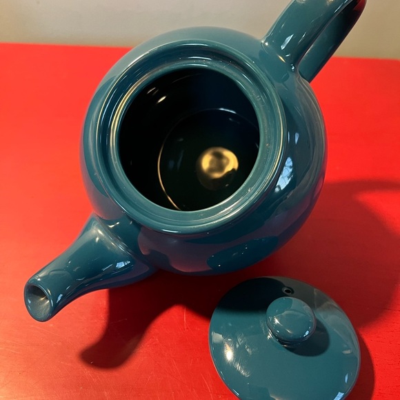 Price & Kensington Teapot teal blue never used - Picture 3 of 6